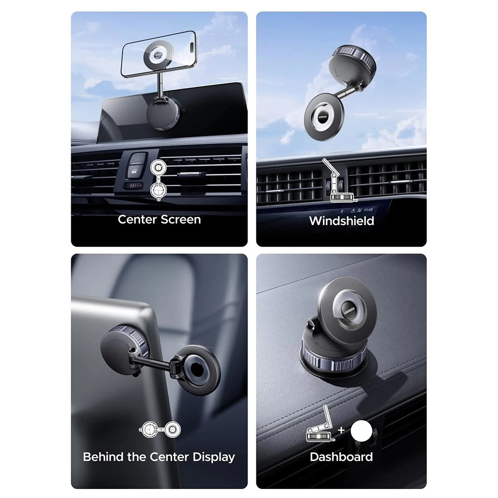 Suport Auto Magnetic UGREEN LP970 (75666), Universal, Negru