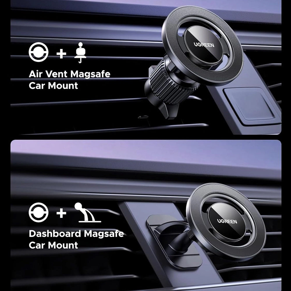 Suport Auto Magnetic UGREEN LP986 (85397), Universal, Negru