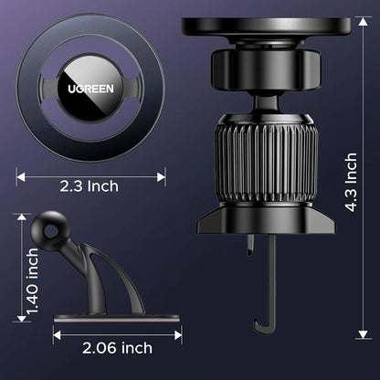 Suport Auto Magnetic UGREEN LP986 (85397), Universal, Negru