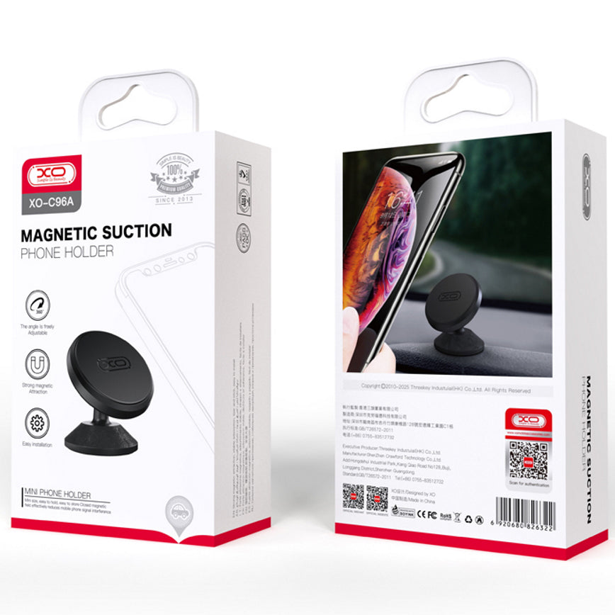 Suport Auto Magnetic XO Design C96A, Universal, Negru