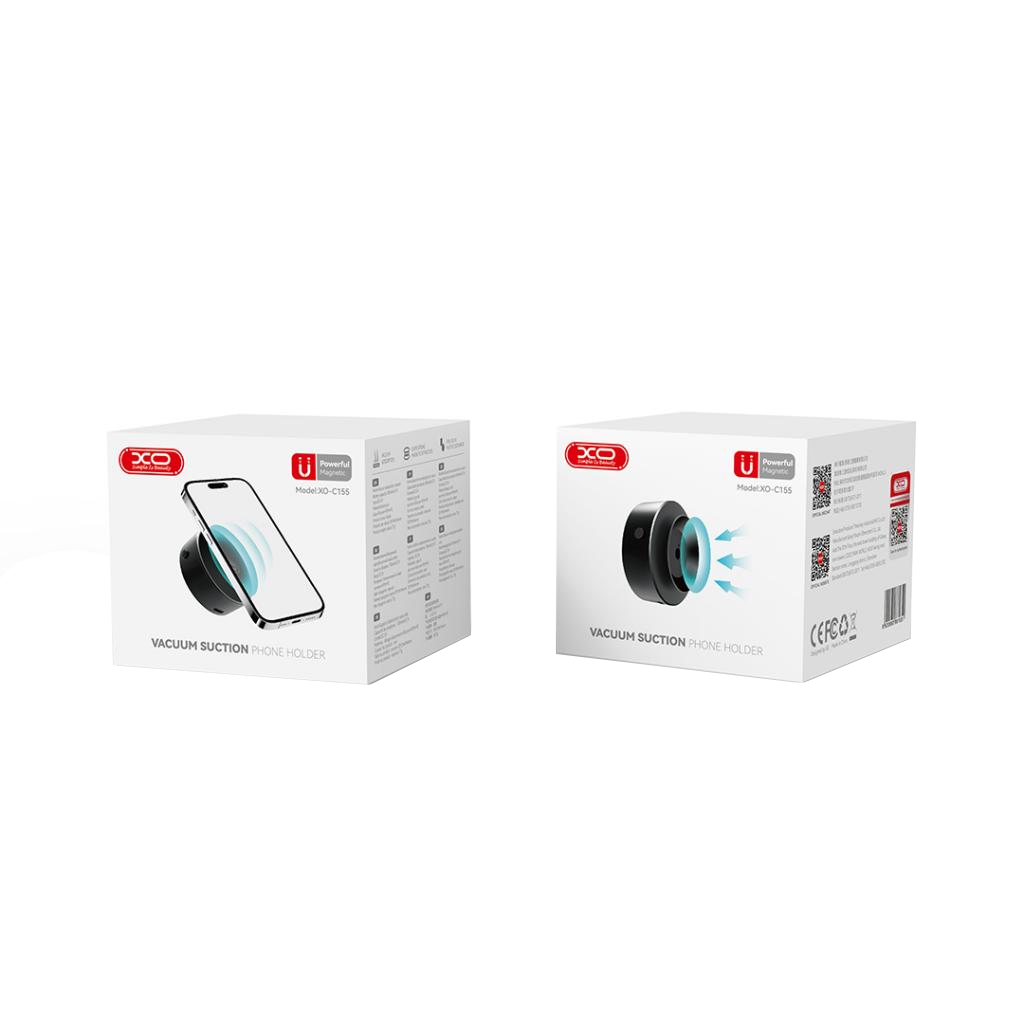 Suport Auto Magnetic XO Design C155, Universal, Negru