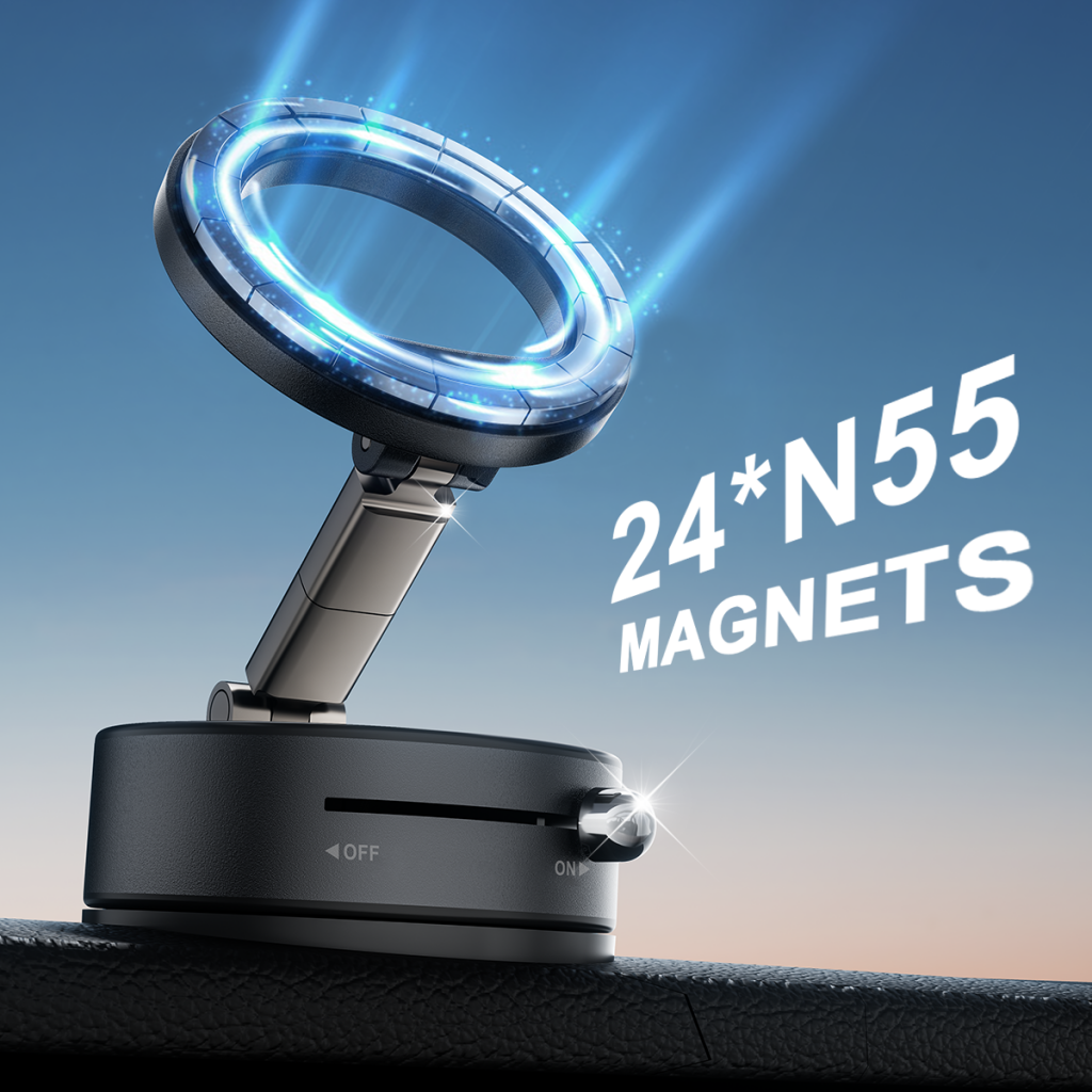 Suport Auto Magnetic XO Design C188, Universal, Negru