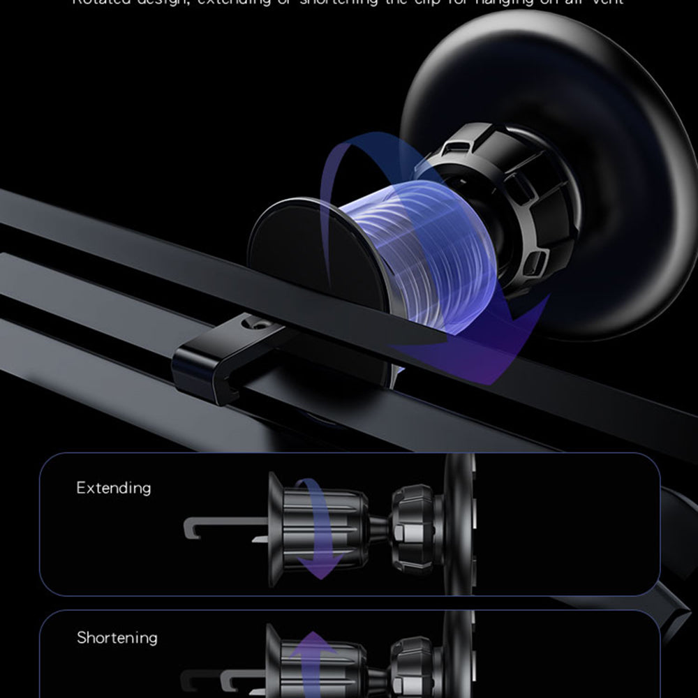 Suport Auto Magnetic Yesido C156, Universal, Negru