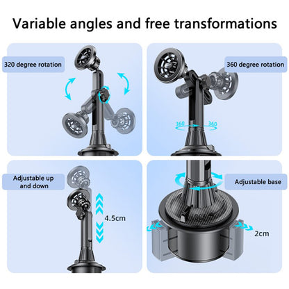 Suport Auto Magnetic Yesido C200, Universal, Negru