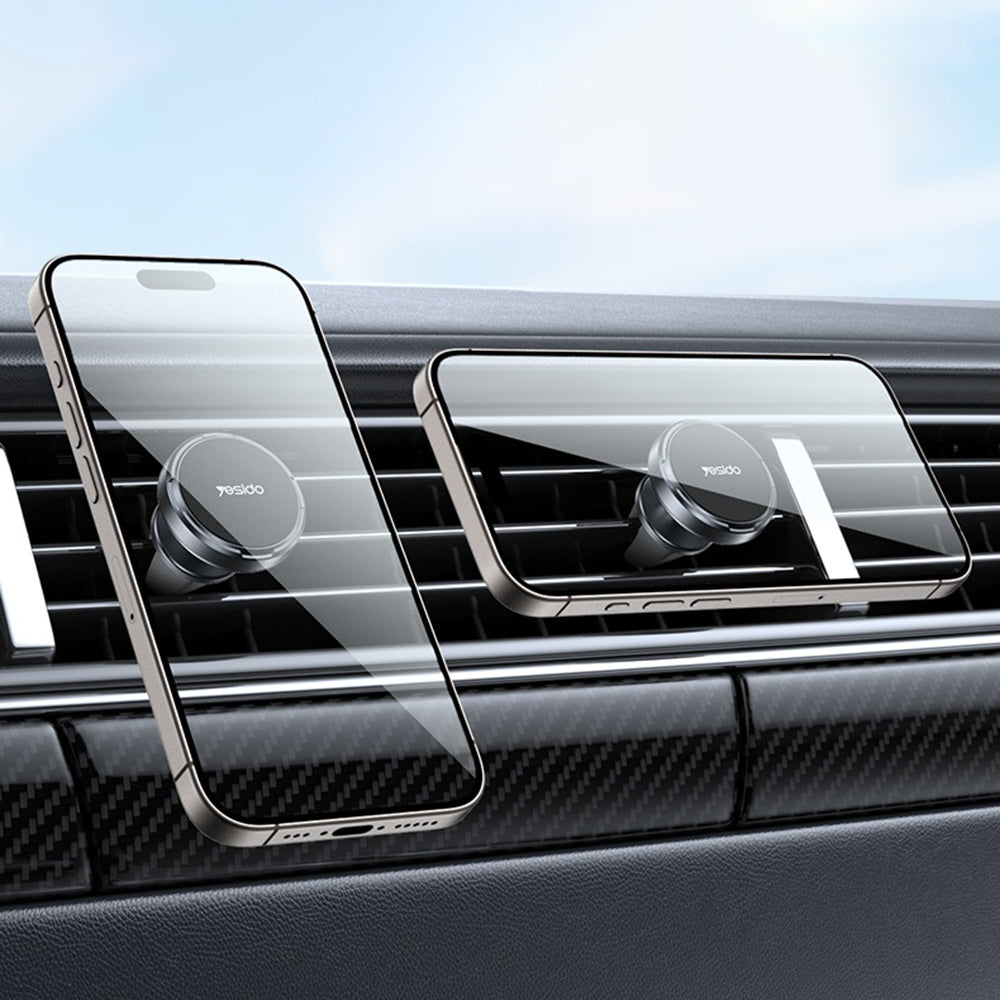 Suport Auto Magnetic Yesido C214, Universal, Negru