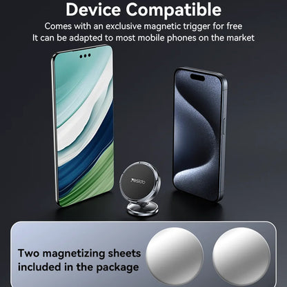 Suport Auto Magnetic Yesido C215, Universal, Negru