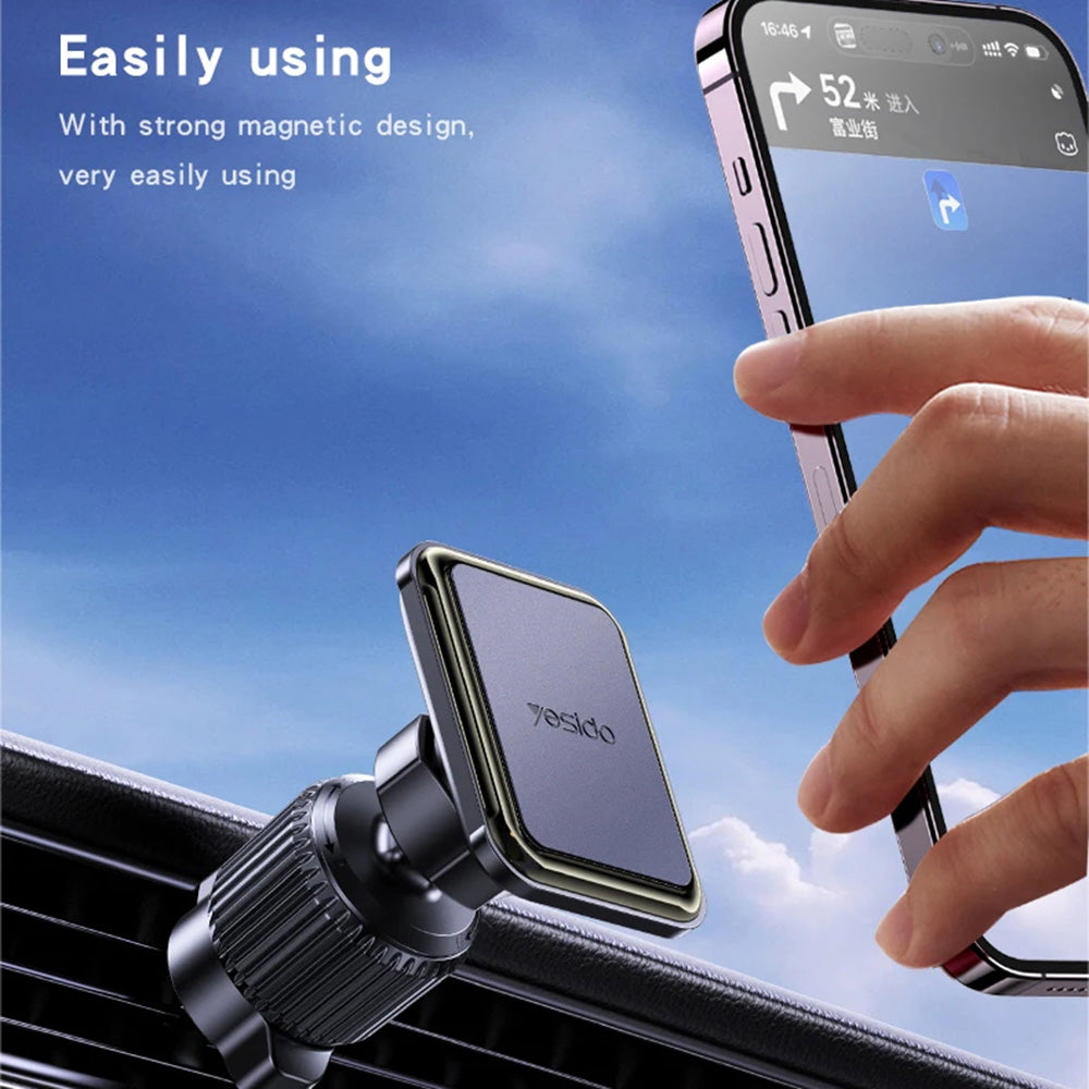 Suport Auto Magnetic Yesido C245, Universal, Negru