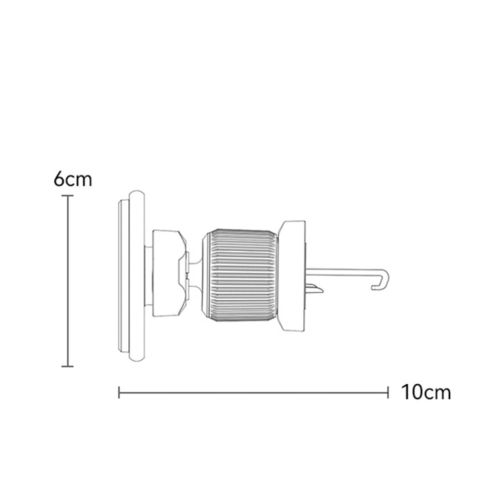 Suport Auto Magnetic Yesido C252, Universal, Negru