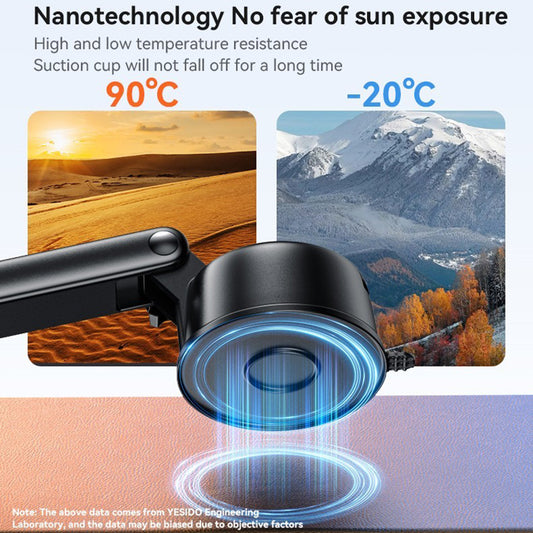 Suport Auto Magnetic Yesido C266, Universal, Negru