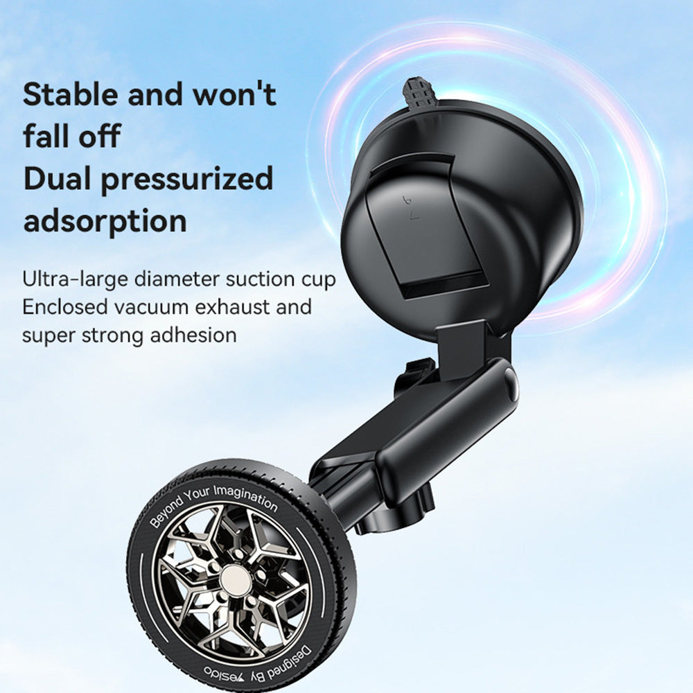 Suport Auto Magnetic Yesido C266, Universal, Negru