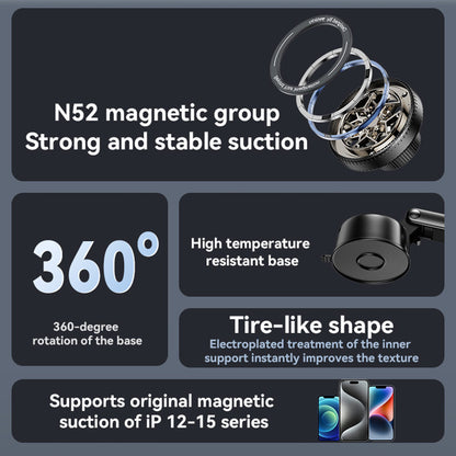 Suport Auto Magnetic Yesido C266, Universal, Negru