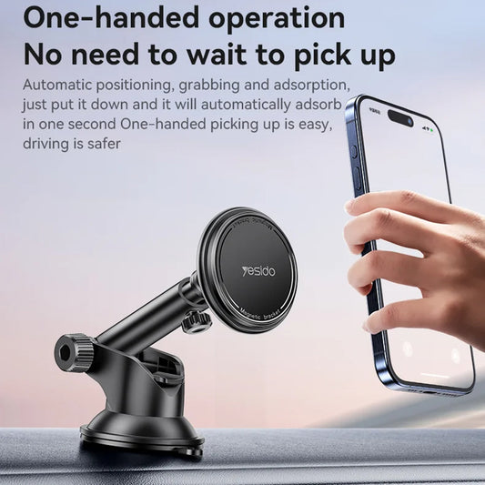 Suport Auto Magnetic Yesido C269, Universal, Negru