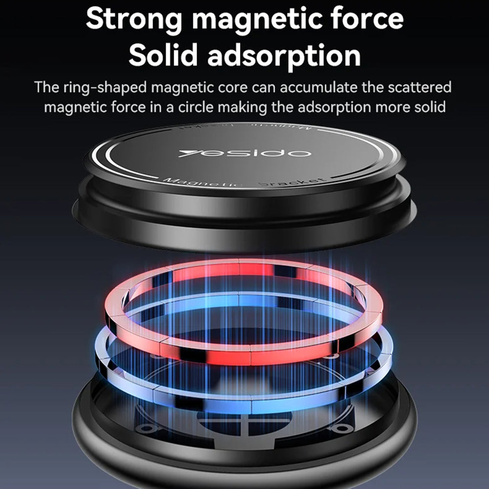 Suport Auto Magnetic Yesido C269, Universal, Negru