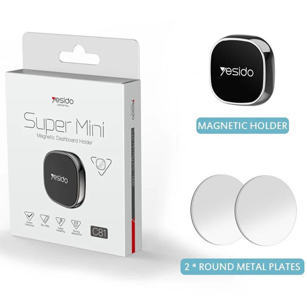 Suport Auto Magnetic Yesido C81, Universal, Gri