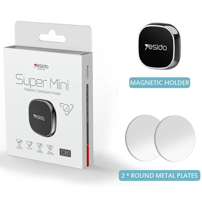 Suport Auto Magnetic Yesido C81, Universal, Gri