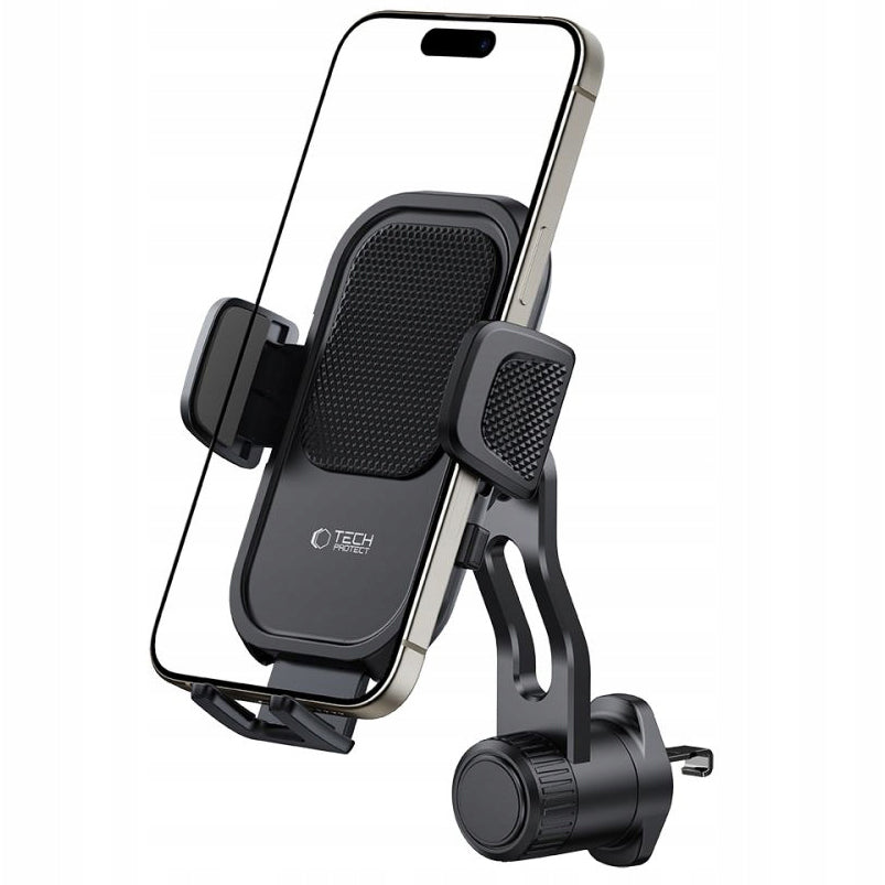 Suport Auto Tech-Protect V8 Rotary Vent, Universal, Negru