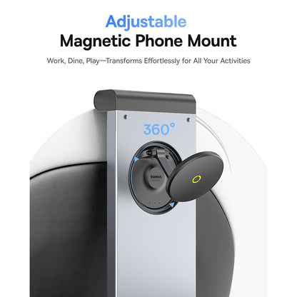 Suport Auto Magnetic Tetiera Baseus MagPro II, Universal, Negru C40272901121-00