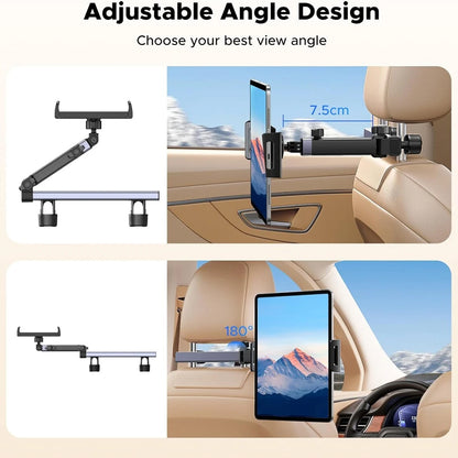 Suport Auto Tetiera UGREEN LP904 (55443) pentru Telefon / Tableta, 4.7inch - 9.8inch, Negru