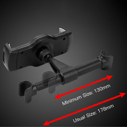 Suport Auto Tetiera Yesido C29, 4inch - 10inch, Negru