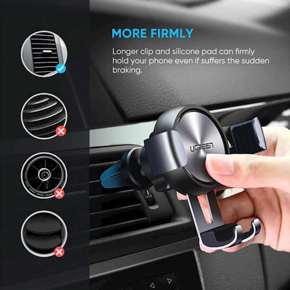 Suport Auto UGREEN LP130 (50564), Universal, Gri