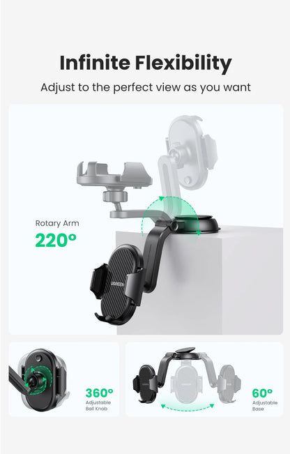 Suport Auto UGREEN LP405, Universal, Negru