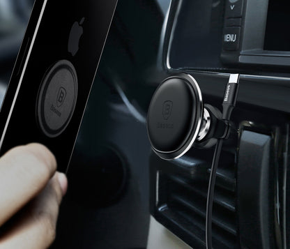 Suport Auto Magnetic Baseus Air Vent, Universal, Negru SUGX-A0