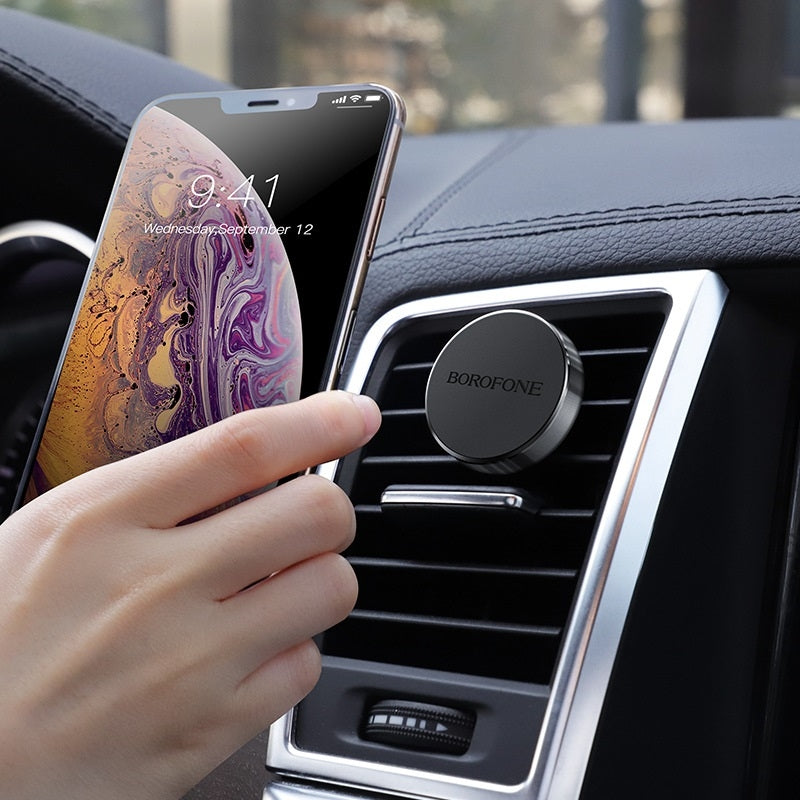 Suport Auto Magnetic Borofone BH8, Universal, Negru