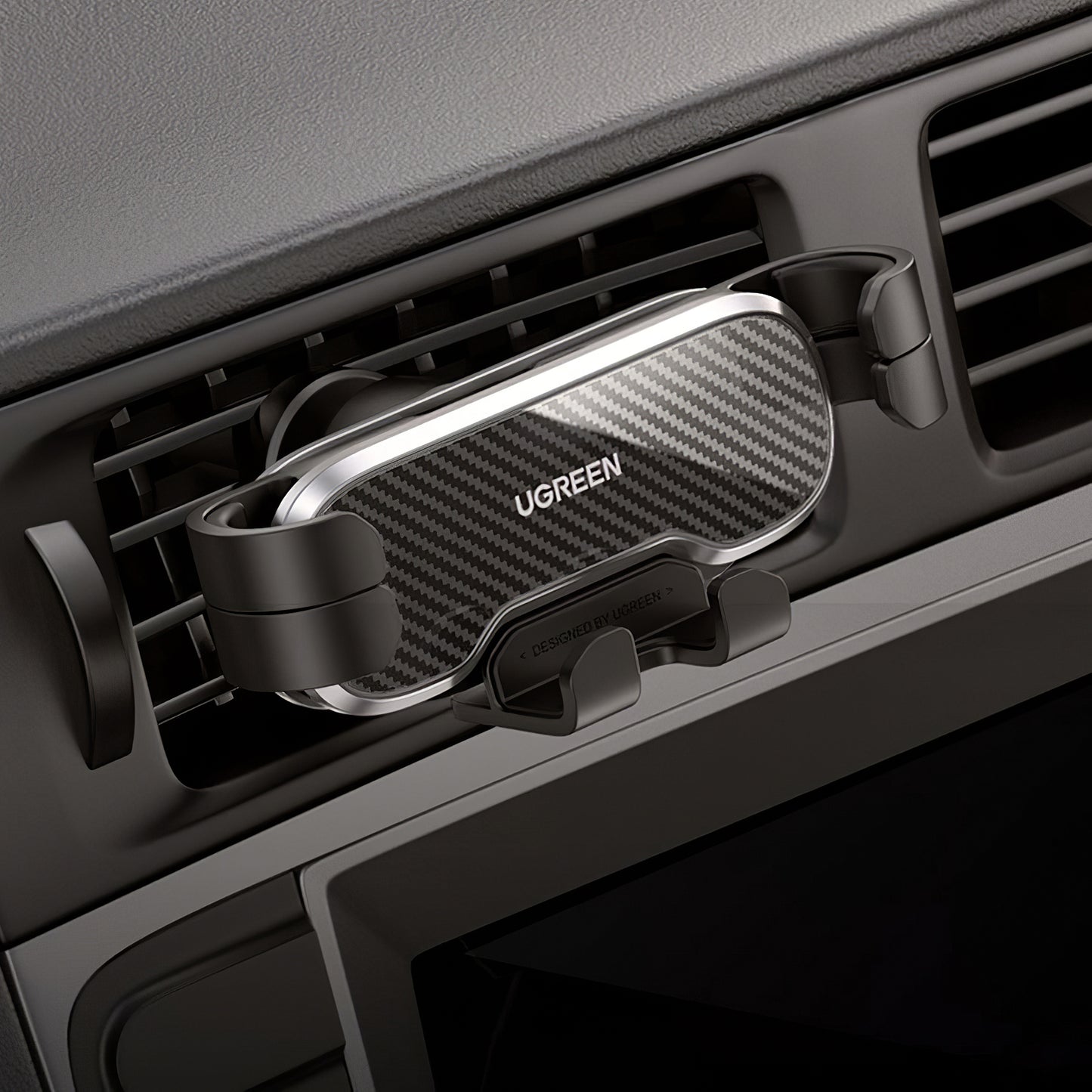 Suport Auto UGREEN Gravity Air Vent, Universal, Negru