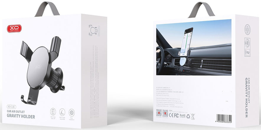 Suport Auto XO Design C126 Vent, Universal, Negru