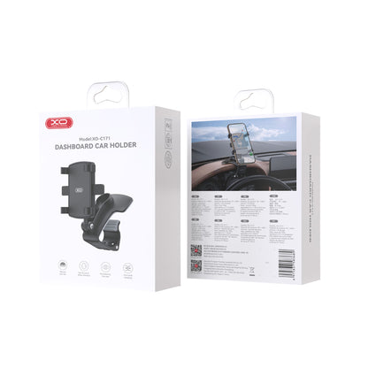 Suport Auto XO Design C171, 4.7inch - 7.6inch, Negru