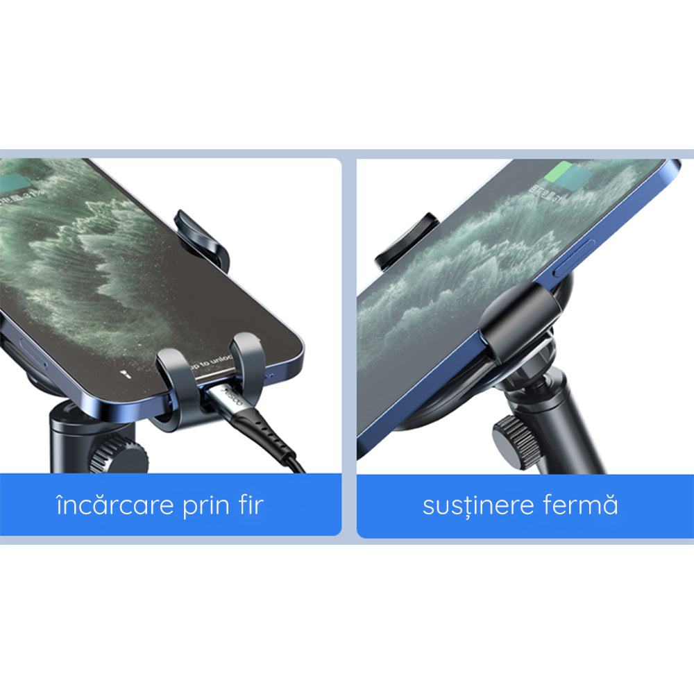 Suport Auto Yesido C120, 4inch - 6.5inch, Negru