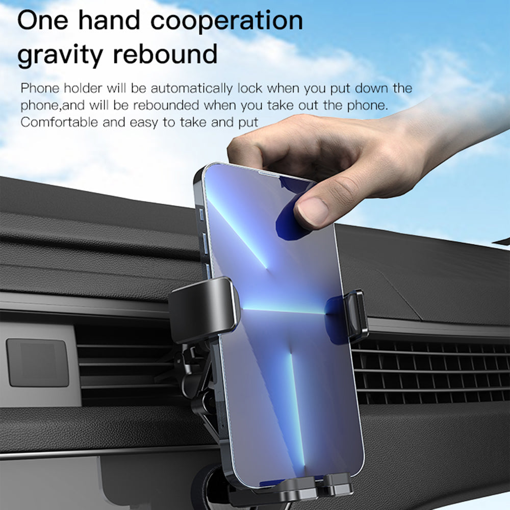 Suport Auto Yesido C166, 4.7inch - 7inch, Negru