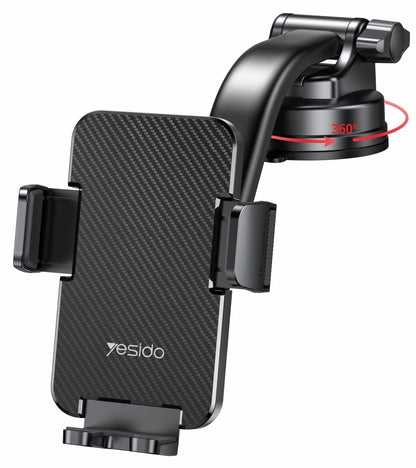 Suport Auto Yesido C172, 4inch - 7inch, Negru