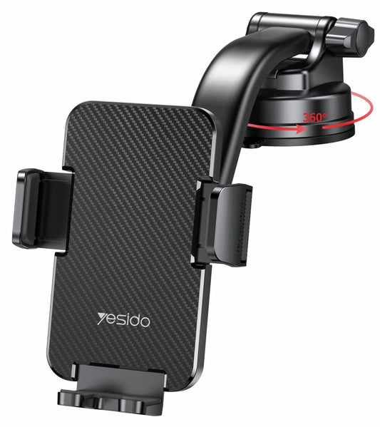 Suport Auto Yesido C172, 4inch - 7inch, Negru