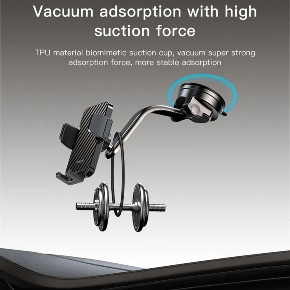 Suport Auto Yesido C172, 4inch - 7inch, Negru