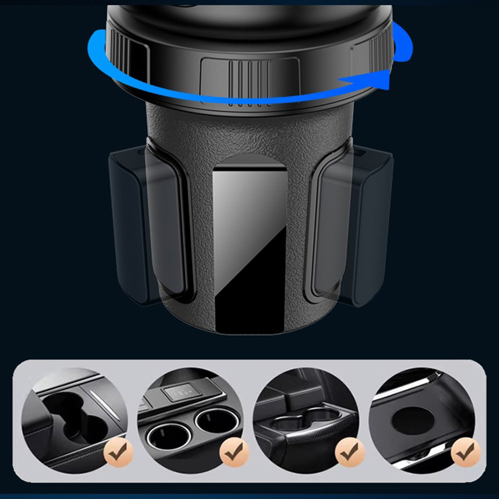 Suport Pahar Yesido C180 3in1, Negru