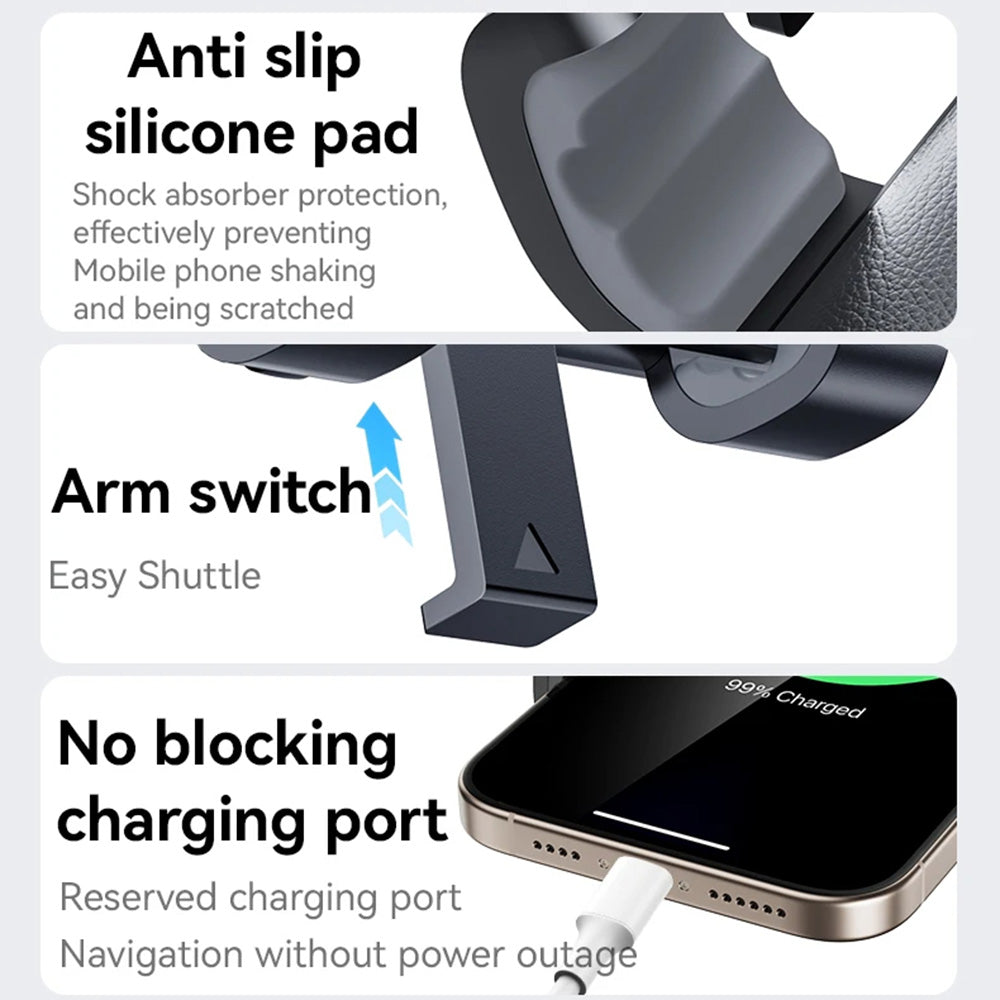 Suport Auto Yesido C240, Universal, Negru