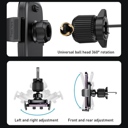 Suport Auto Yesido C241, 4.7inch - 7.2inch, Negru