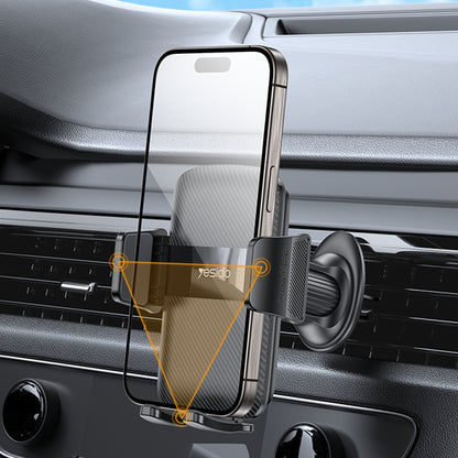 Suport Auto Yesido C251, 4.8inch - 7.2inch, Negru