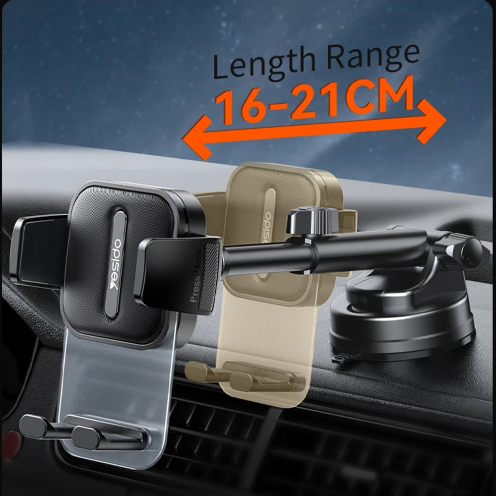 Suport Auto Yesido C261, Universal, Negru