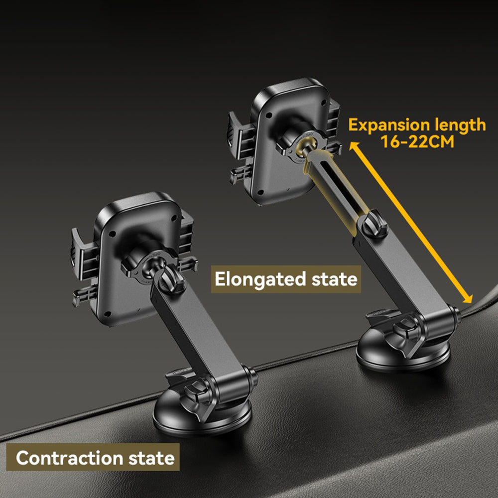 Suport Auto Yesido C267, 4.7inch - 7.2inch, Negru