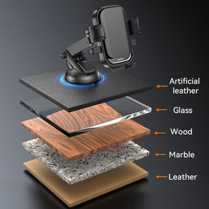 Suport Auto Yesido C267, 4.7inch - 7.2inch, Negru