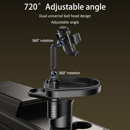 Suport Auto Yesido C274, 4.7inch - 7.2inch, Negru, Resigilat