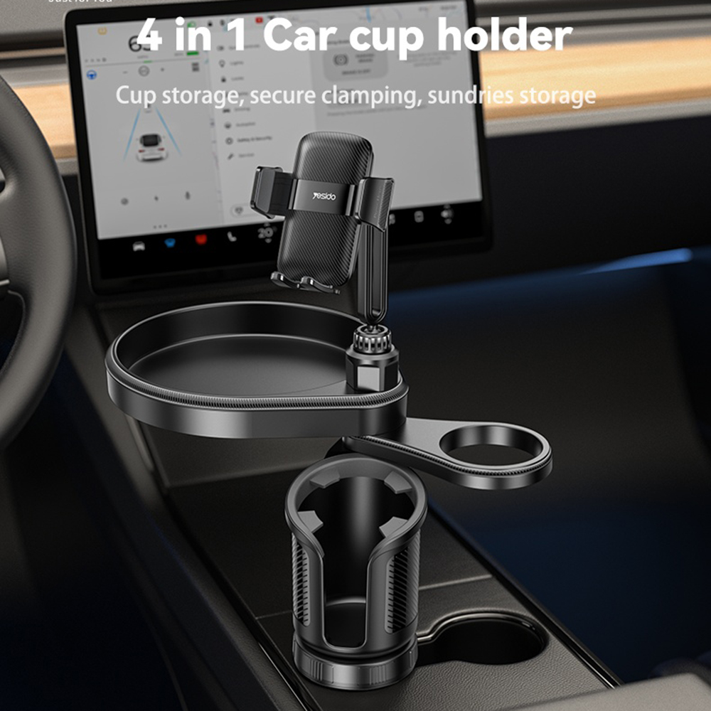 Suport Auto Yesido C274, 4.7inch - 7.2inch, Negru, Resigilat