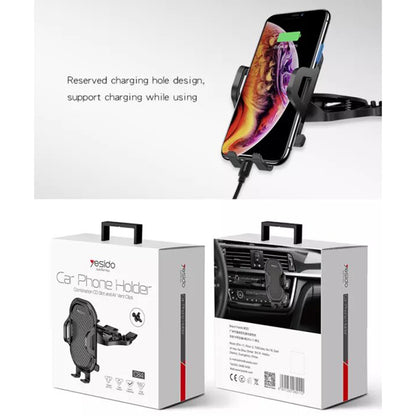 Suport Auto Yesido C84, 4.7inch - 7.4inch, Negru