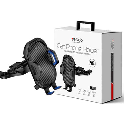 Suport Auto Yesido C84, 4.7inch - 7.4inch, Negru