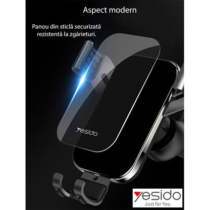 Suport Auto Yesido C87, Universal, Negru