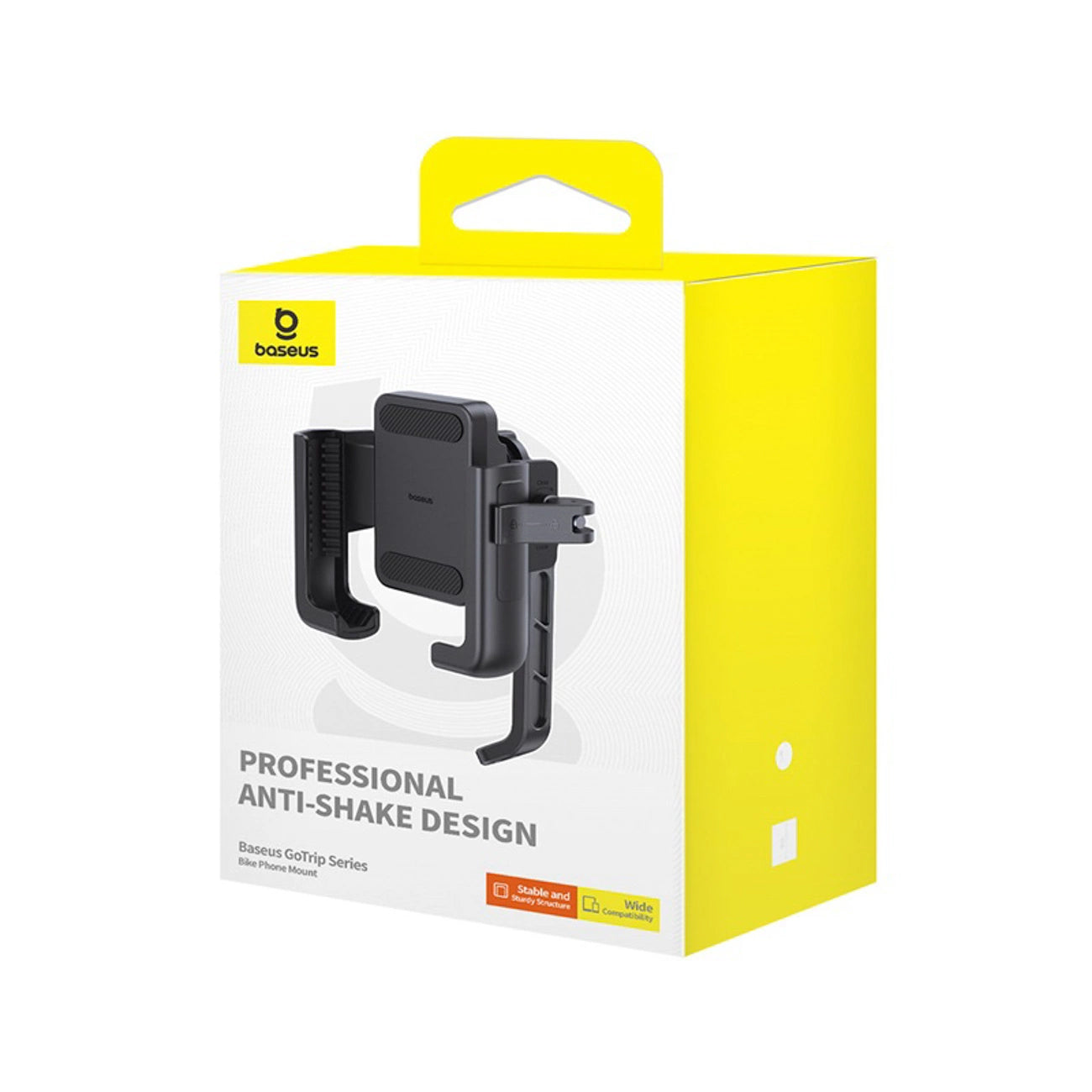 Suport Bicicleta Baseus GoTrip, 5.7inch - 7.2inch, Negru C40572301111-01