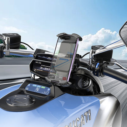 Suport Bicicleta Borofone BH105 Basalt, 4.7inch - 7inch, Negru