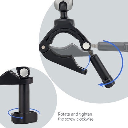 Suport Bicicleta Camera Sport Techsuit JX-008 pentru GoPro, Gri